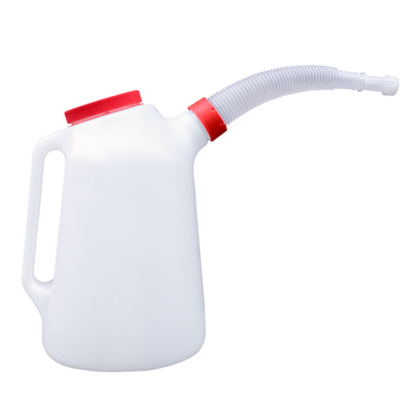 6L Oil Jug (Red Screw Top Lid)