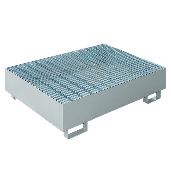 2 Drum Metal Spill Containment Pallet