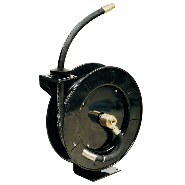 STM Spring Rewind Hose Reel 3/4" x 10m – Heavy-Duty Industrial Reel for Oil & Diesel