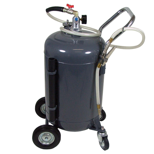 STM Pneumatic Oil Dispenser – 65L Pressurised Mobile Oil Tank with Gauge & Delivery Gun | DITIPOD065